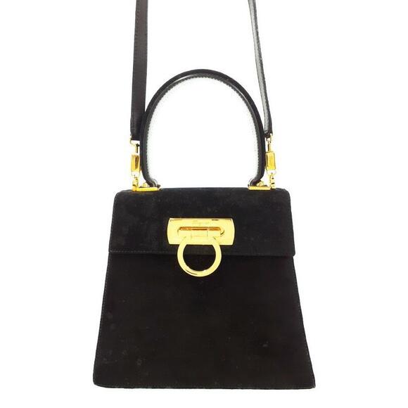 Salvatore Handbags - Salvatore Ferragamo Gancini 2Way #163127S27B